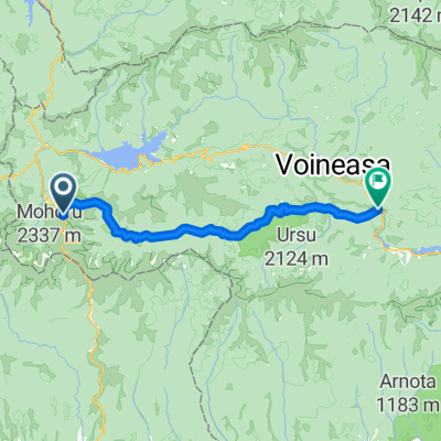 Transzalpina - Strategiai ut - Galbenu to - Petrimanu to - Latorita volgye - Lotru volgye-