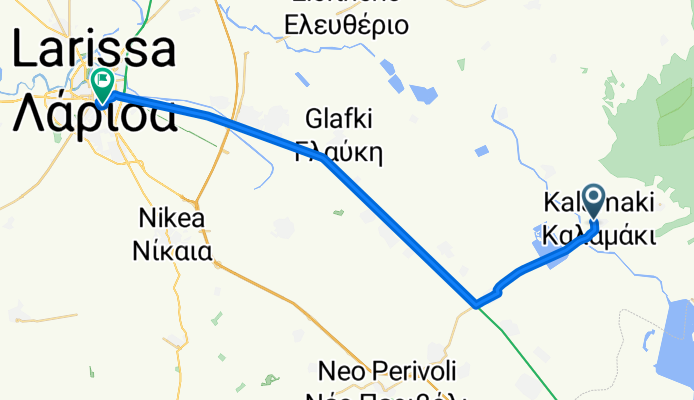 Θεσσαλία_5: Καλαμάκι-Λάρισα