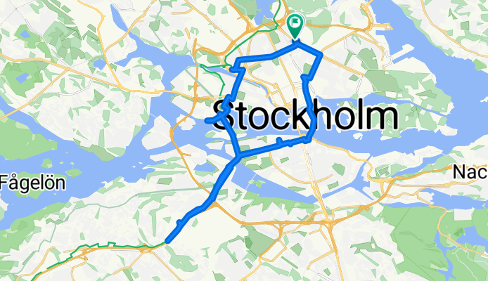 bike tour through Stockholm