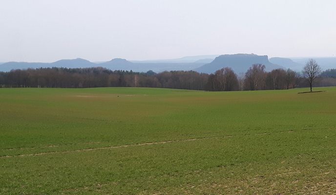 Photo 2 of the Bikemap route "Stolpen-Neustadt-Hohnstein"