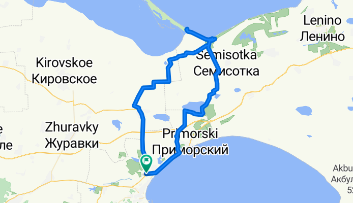 АК - МОНАЙСКИЕ КАМЕНОЛОМНИ - КРЕПОСТЬ АРАБАТ - ФЕОДОСИЯ