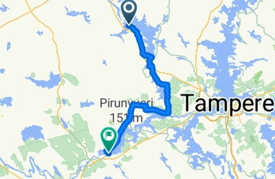 Route in der Bikemap App öffnen