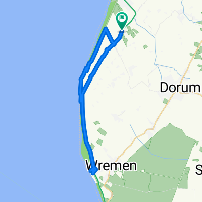 Padingbüttel-Wremen Deichtour