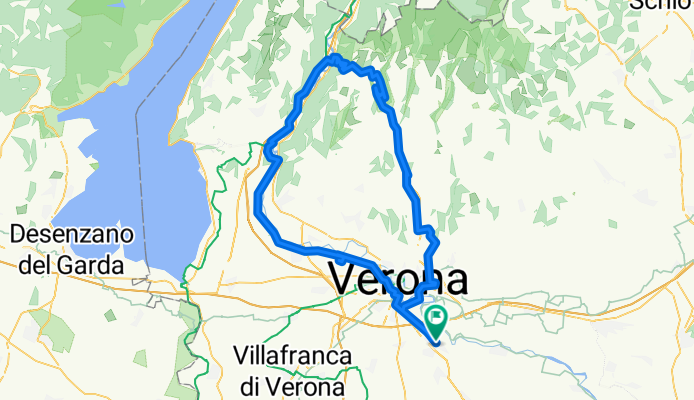 Ciclo pista Val d'Adige Peri - Fosse