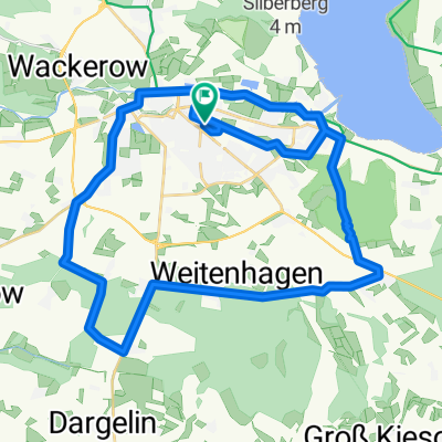 Lange Ausfahrt um Greifswald