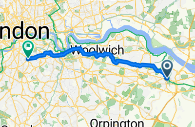 Route in der Bikemap App öffnen