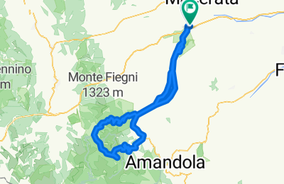 Route in der Bikemap App öffnen
