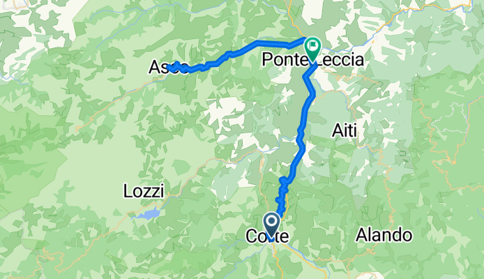 Korsika_10: Corte - Ponte Leccia - Asco - Ponte Leccia