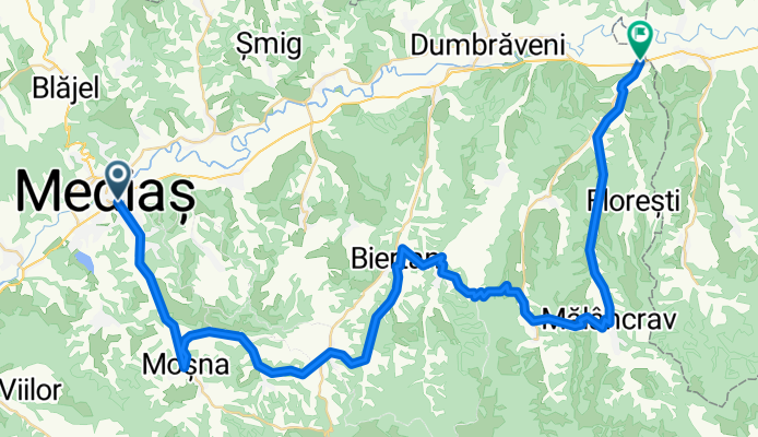 Mediaș-Mălâncrav-Laslea-Sighișoara