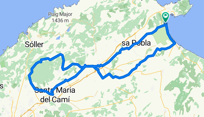 Alcudia-Inca-Santa Maria-Orient-Lloseta-Llubi-Muro-Can Pica-Alcudia