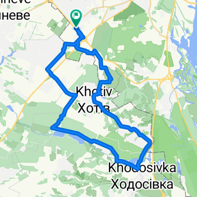 Kyiv-Khotiv-Lisniki-Kruhlyk-Chabany-Hatne Training