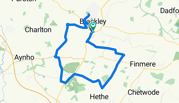 Brackley via mixbury, croughton