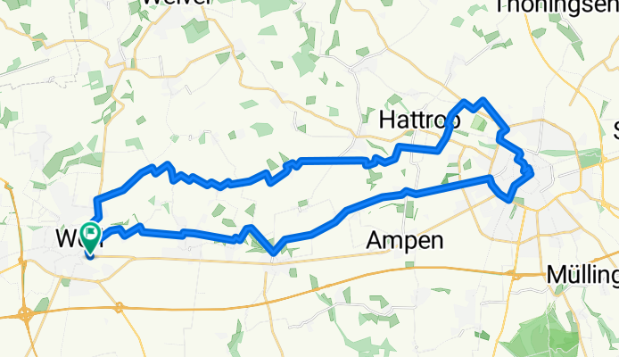 Werl nach Soest Rundkurs 