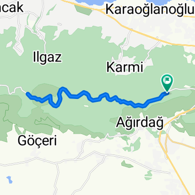 Bike - St Hilarion round trip - very short