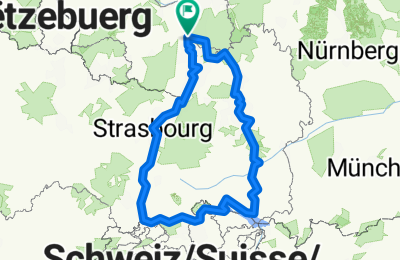 Route in der Bikemap App öffnen