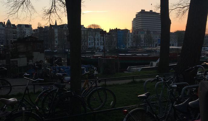 Photo 1 of the Bikemap route "Brief ride from Amsterdam Zuidoost to Amsterdam"