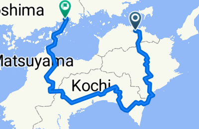 Route in der Bikemap App öffnen