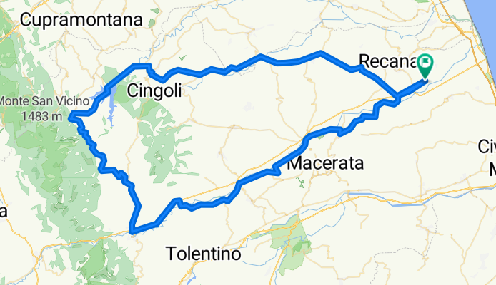Recanati/Monte San Vicino