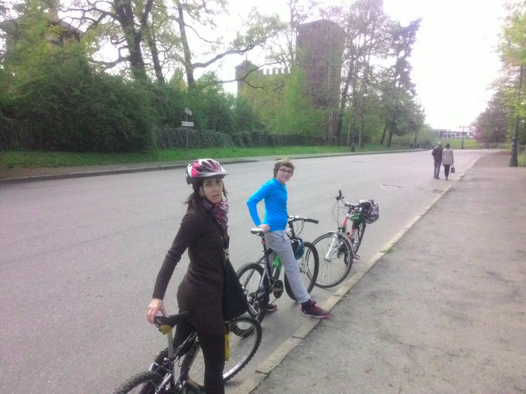 Long ride through Turin