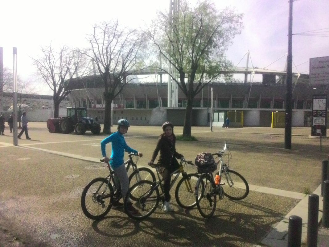 Long ride through Turin