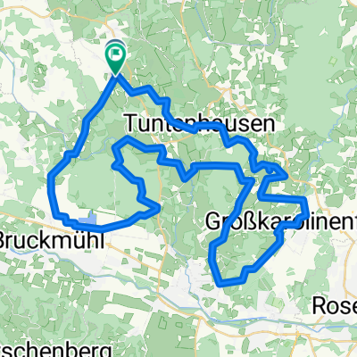 Um Biberg und Tuntenhausen