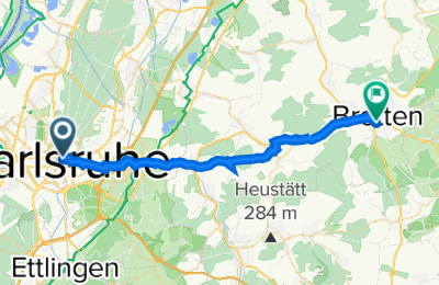 Route in der Bikemap App öffnen
