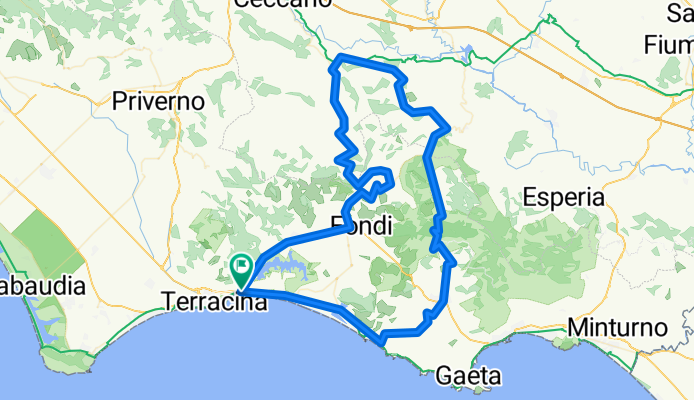 Monti Aurunci da Terracina