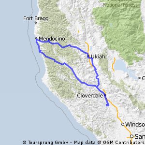 Lake Sonoma, Ukiah, Mendo, Boonville