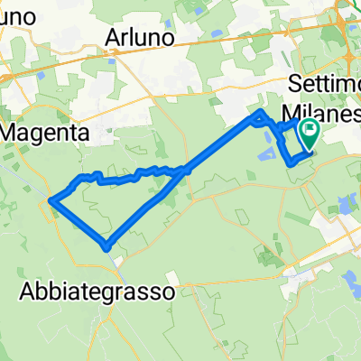 Lengthy ride through Cusago