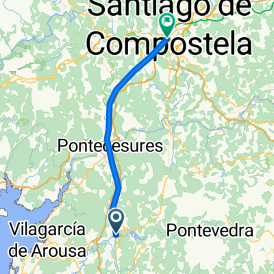 caldas de reis - santiago de compostela