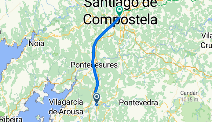 caldas de reis - santiago de compostela