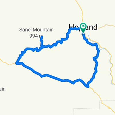 Feliz Creek- Rd110- Rte128-Mountain House Loop