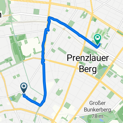 Schnelle Ausfahrt durch Berlin