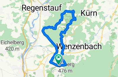 Route in der Bikemap App öffnen