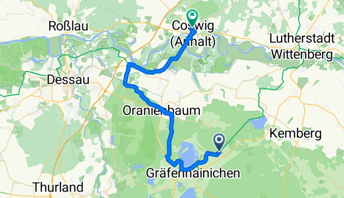 Tour 6 Radis-Coswig/Anhalt