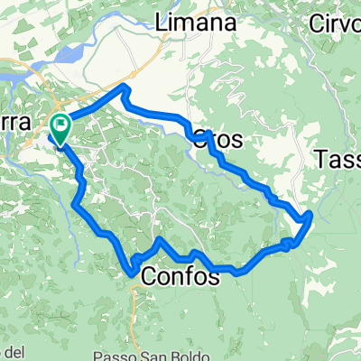 Trichiana- Sant' Antonio- Melere- Valmorel- Triches- Trichiana