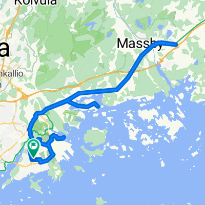 Vuosaari towards Porvoo