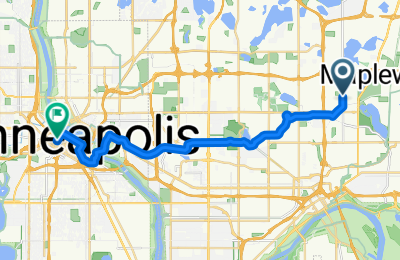 Route in der Bikemap App öffnen