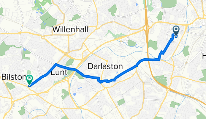 Walsall Manor Hospital to Bilston Robin2