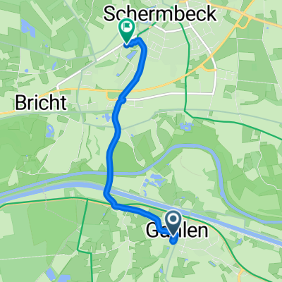 Von GAHLEN NACH SCHERMBECK