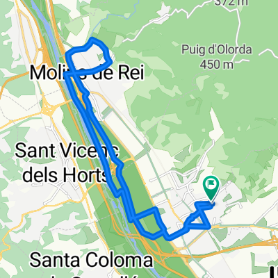 bike tour through Sant Feliu de Llobregat