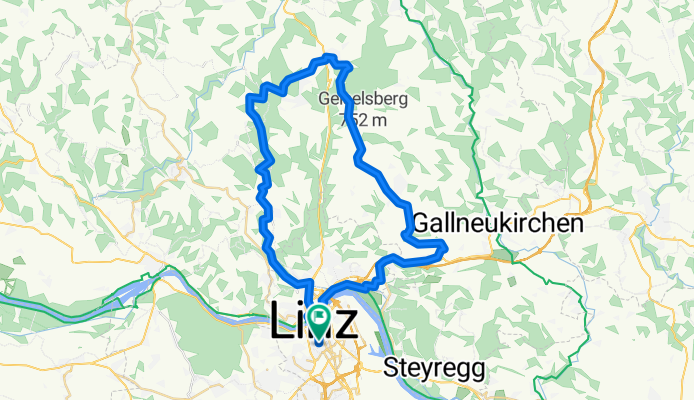 Linz - Altenberg - Hellmansödt - Gis - Linz