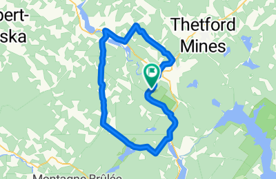 Route in der Bikemap App öffnen