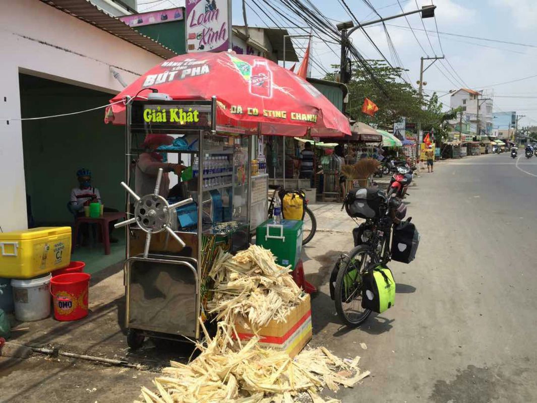 Long ride from Ho Chi Minh City to Vung Tau City