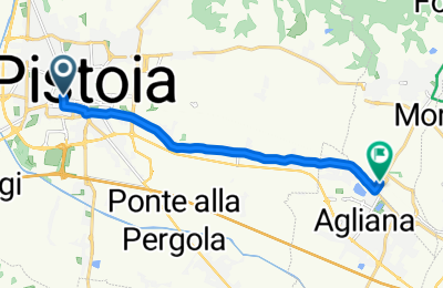 Route in der Bikemap App öffnen