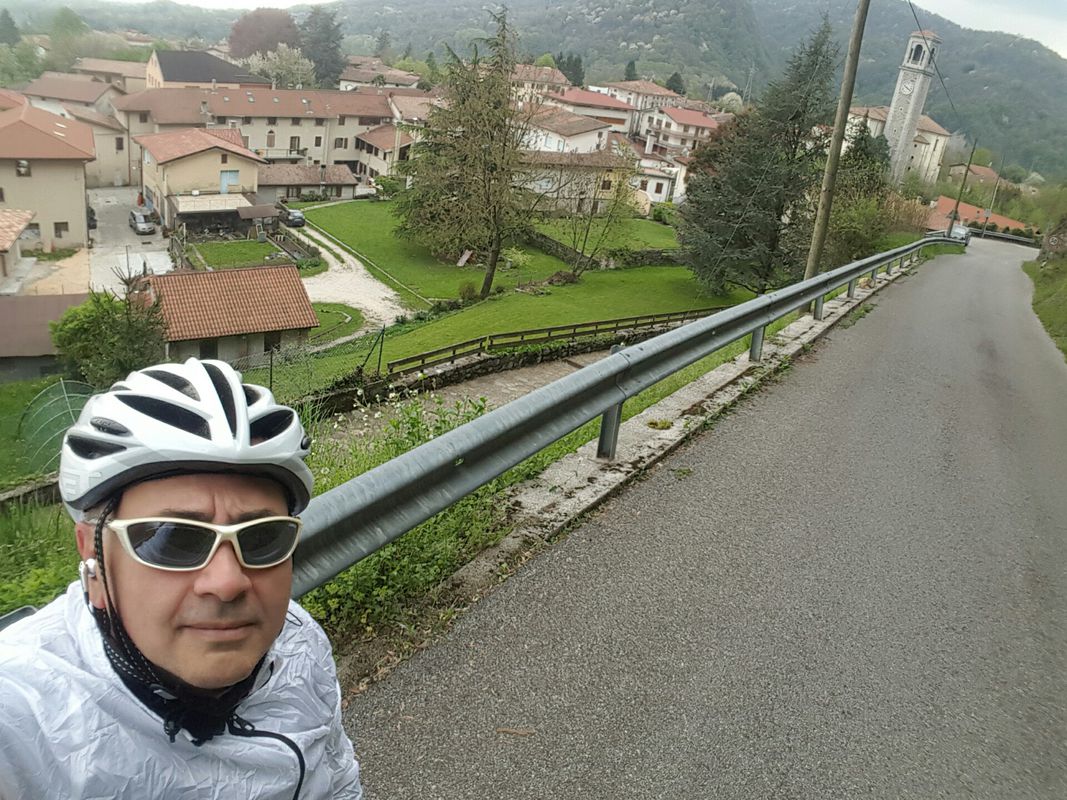 Lengthy ride through Roveredo in Piano