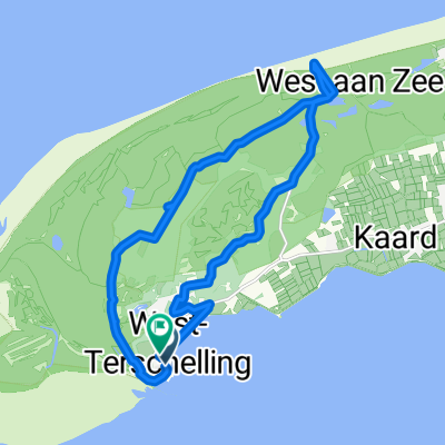 ride through West-Terschelling