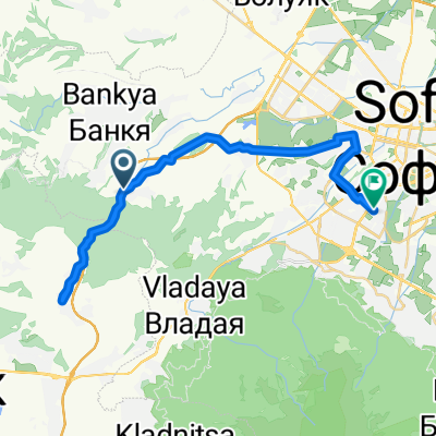 Lengthy ride through София