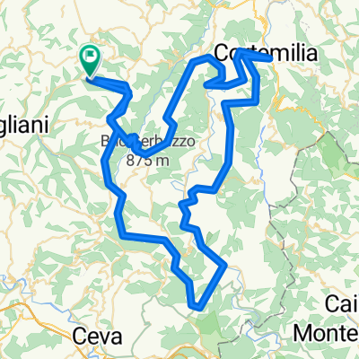 Prova 2 Cissone-Bossol-Val Belbo-Prunetto-Bergolo-Cortem-Torre B.-Cravanz-