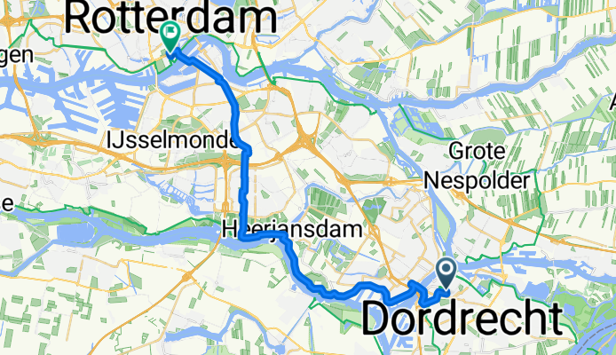 H2.-Ruta Holanda Dordrecht-Rotterdam